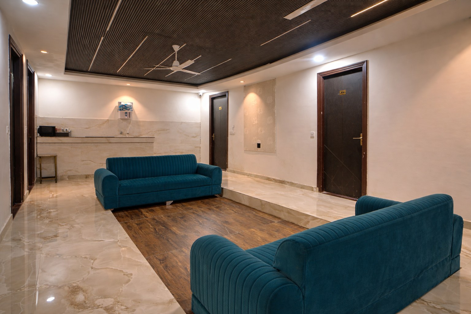 Secure Lobby & Biometric Entry
