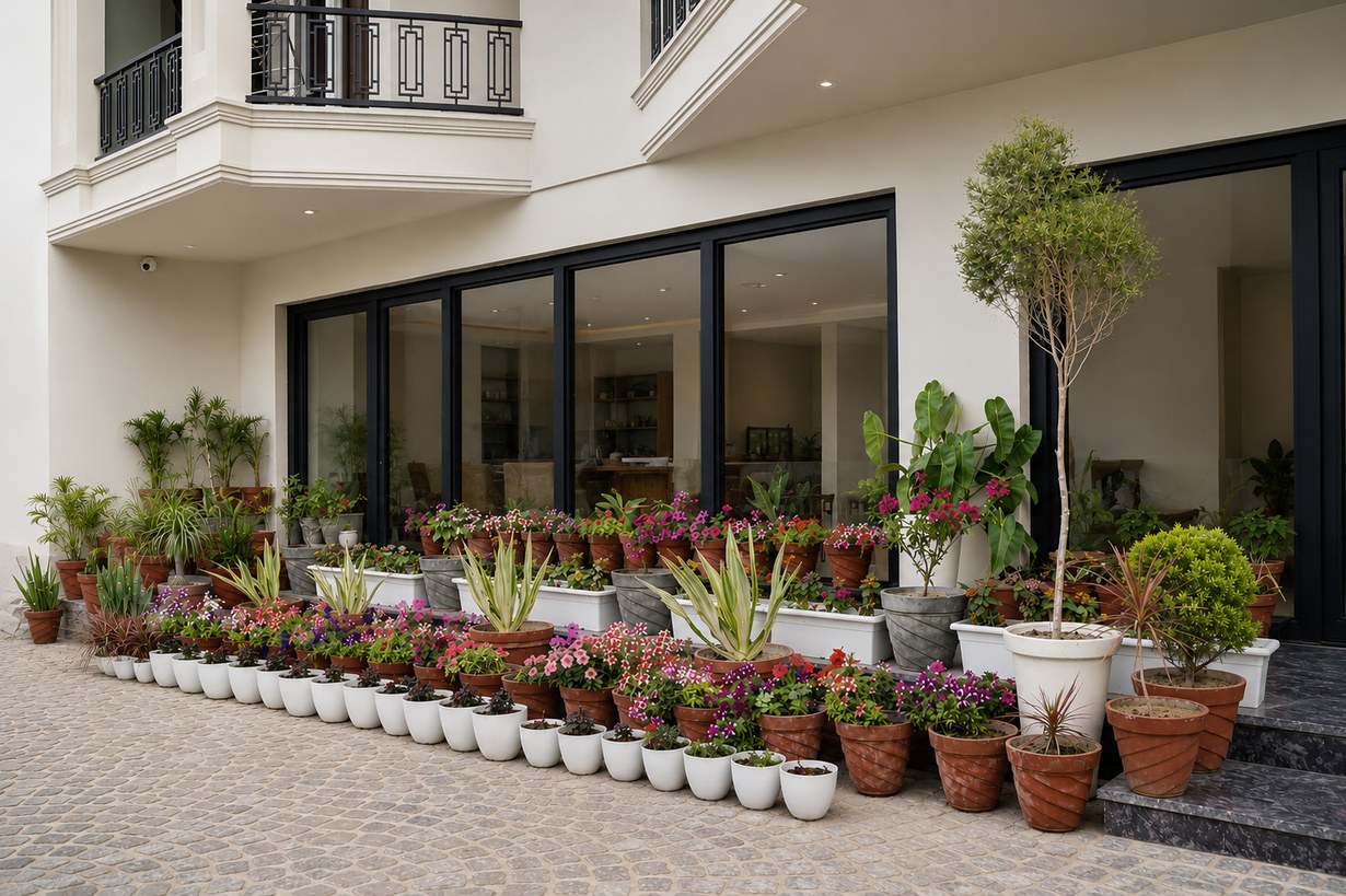 Main Lobby & Secure Entrance