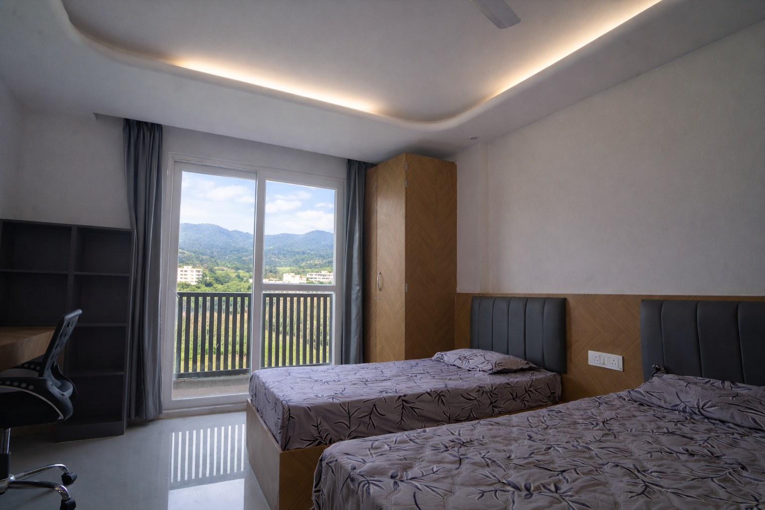 Twin Sharing Room with Study Stations