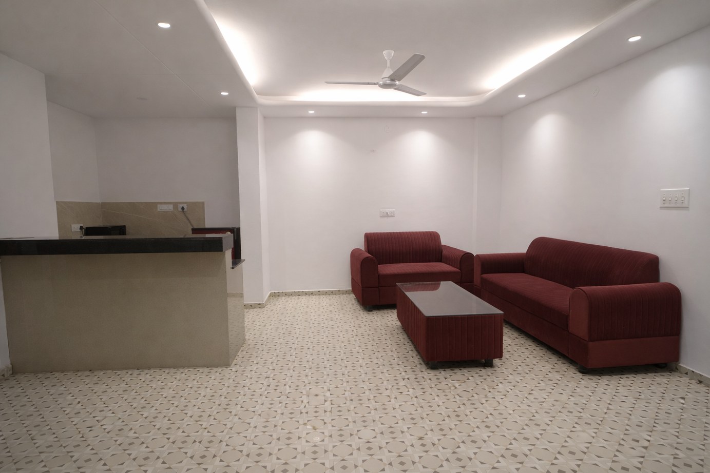 Spacious Triple Sharing Layout