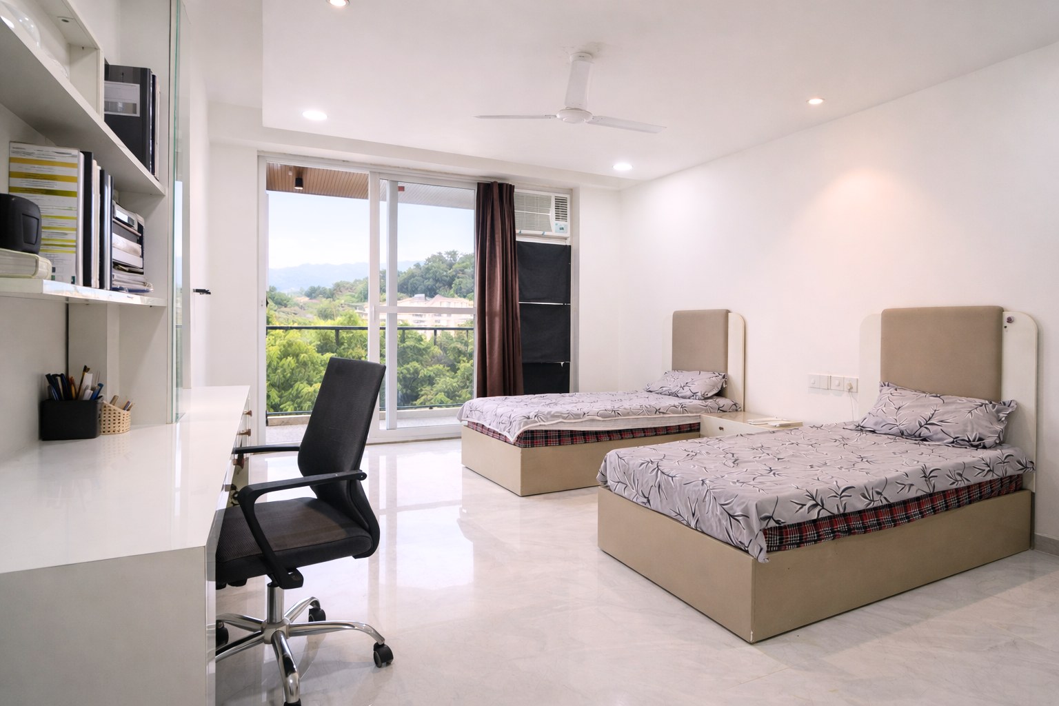 Bright & Airy Girls Twin Sharing Suite